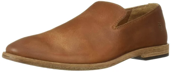 Frye Chris Venetian Flats in Tan, Men's Size 7.5