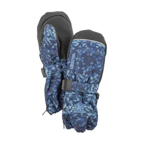 Hestra Baby Zip Long Mitten - Toddlers& Pink Print - 4
