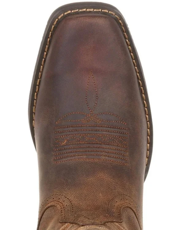 Durango Rebel Frontier Distressed Brown Western Boot