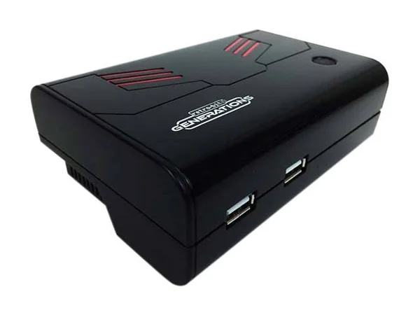 Retro-bit RB-PP-6539 Generations Plug & Play Game CONSOLE - Red & Black