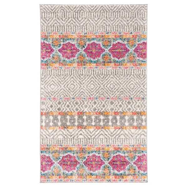 Safavieh Madison 700 Rug Collection MAD797F - Grey - Ivory - 12& x 15&