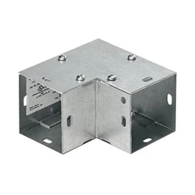 Hoffman F121290EGV, 90-Degree Elbow, Type 1, 12.00x12.00, Galvanized
