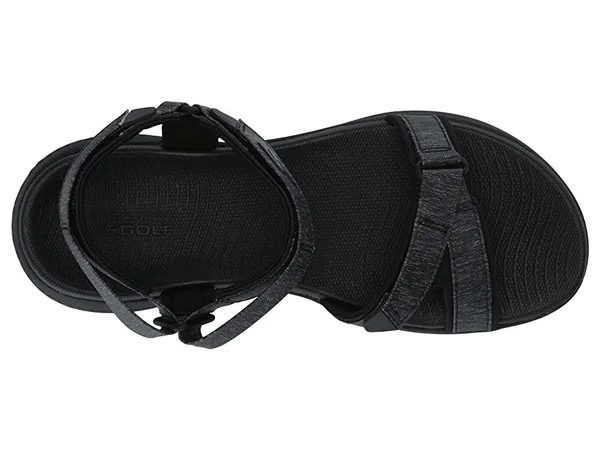 Skechers Women's Go Golf 600 Sandals Size 9 - Black