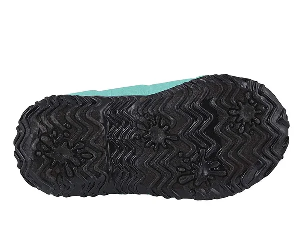 Bogs Kids& Metallic Plush Rainboot - 8 - Turquoise
