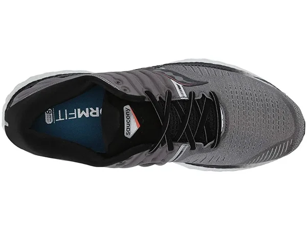 Men's Saucony Hurricane 22 8.5, Grey/Black