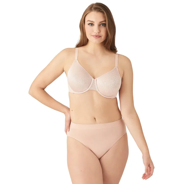 Wacoal Back Appeal Underwire Bra Black 34DDD