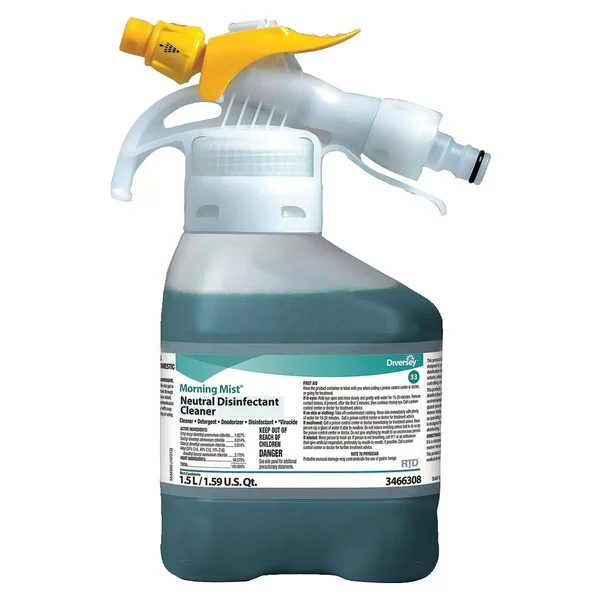 Diversey 5283003 Morning Mist Neut. Disinf. Cl, 1.5 L, pk2
