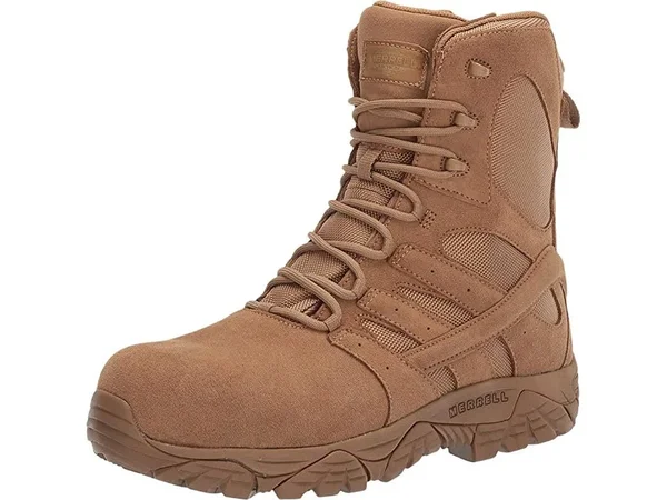 Merrell Moab 2 8x22 Defense Zip Comp Toe Boot J099371 - 9, Dark Coyote