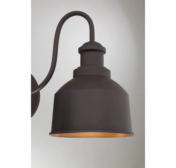 Meridian Lighting M50047orb 2 Light Oil Rubbed Bronze Exterior Wall Sconce