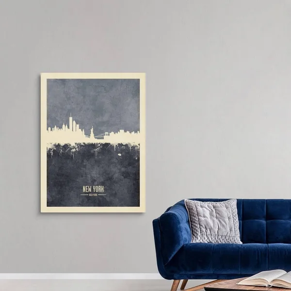 New York Skyline, Canvas Wall Art, 36x48, Great Big Canvas