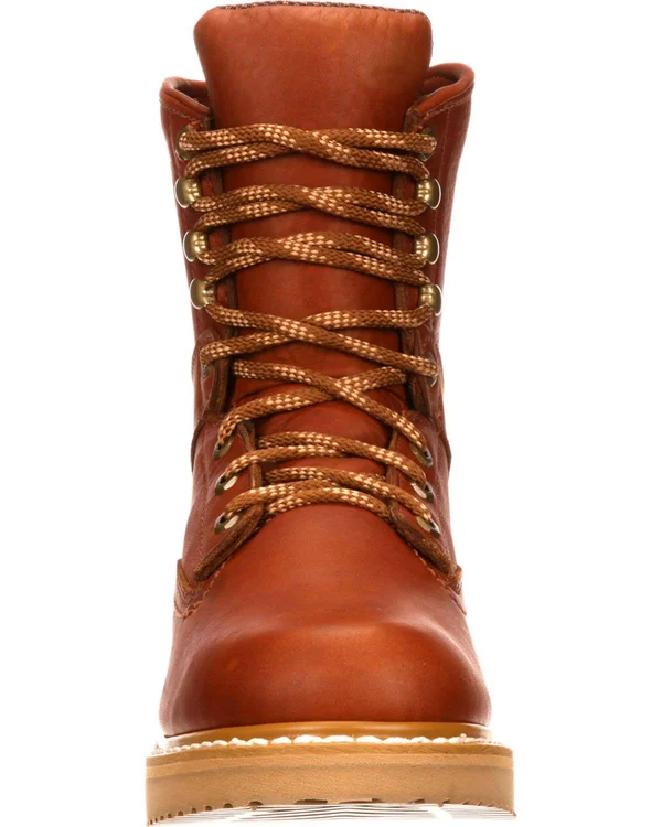 Georgia Boot Men's 8 in. Barracuda Gold Wedge Steel Toe Work Boot