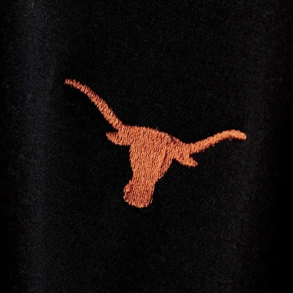 Tommy Bahama Texas Longhorns Black Goal Keeper Raglan Quarter-Zip Pullover Jacket Size: Large