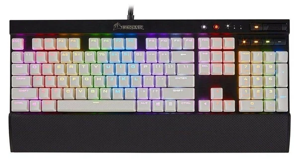 Corsair CH-9000234-WW Gaming PBT Double-Shot Keycaps Full 104/105-Keyset - White
