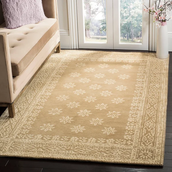 Martha Stewart by Safavieh Gracious Garden Wool Rug (4& x 6& - Spud)