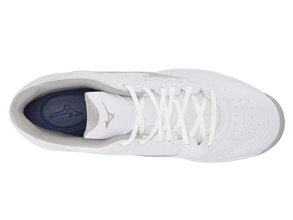 Mizuno Men's Ambition All Surface Low Turf Shoe - White, 10