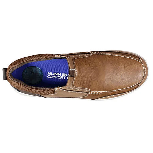 Nunn Bush Conway Moc Toe Slip-On 8.5 Men's Tan