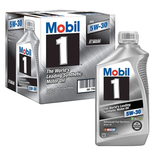 Mobil 1 5W-30 Synthetic Motor Oil - 1 Quart (Pack of 6)