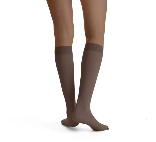 Jobst Opaque Medical Leg Wear - Knee High, Small, Silky Beige