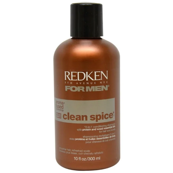 Redken Clean Spice 2 in 1 CONDITIONING Shampoo for Men - 10 Ounce