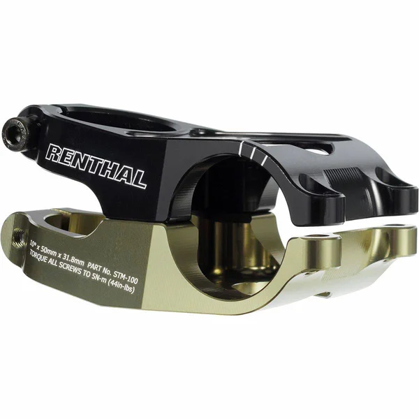Renthal Duo Stem Black/Gold - 50mm