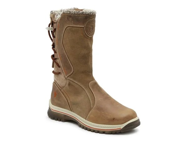 Santana Canada Women's Mayer 2 Tall Waterproof Boot - Size: 7, Nut Leather