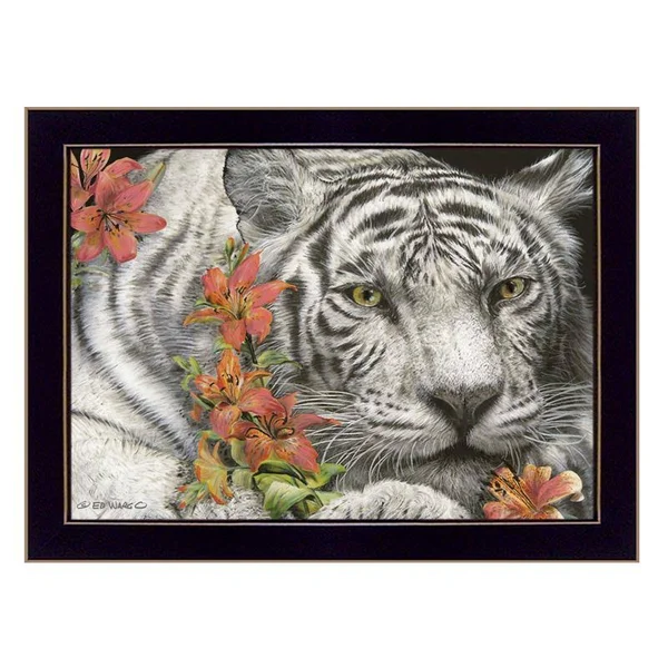 Peaceful Retreat by Ed Wargo Hang Framed Print, White Frame