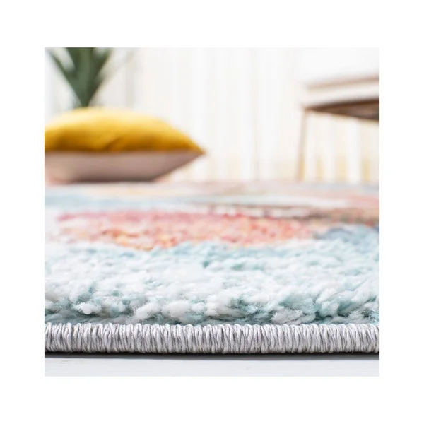 Safavieh Calista Rug Collection CAL118Q - Red - Blue - 9' x 12'