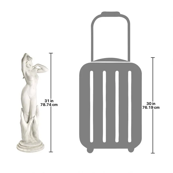 Design Toscano KY1379 Contemporary Venus Sculpture - White