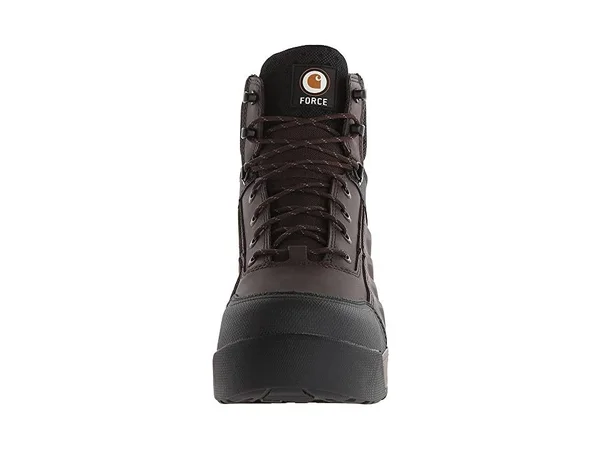 Carhartt Men's 6 in. Force Brown Composite Toe Waterproof Work Boot