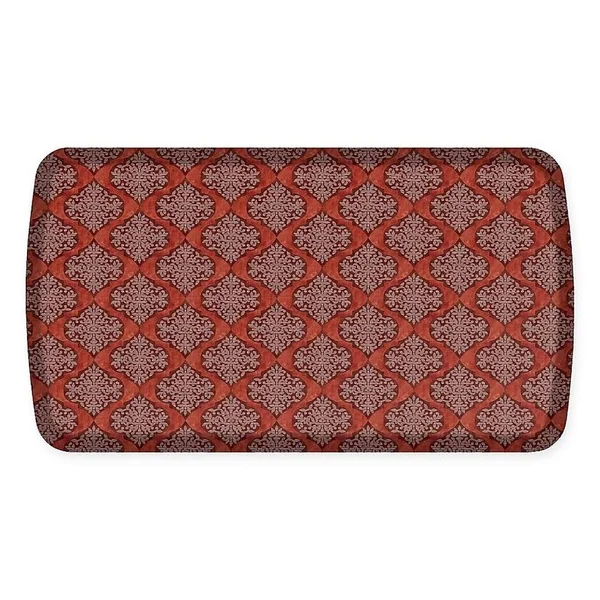 GelPro Elite Damask Marsala Anti-Fatigue Kitchen Floor Mat - 20x36, Size: 20 inch x 36 inch