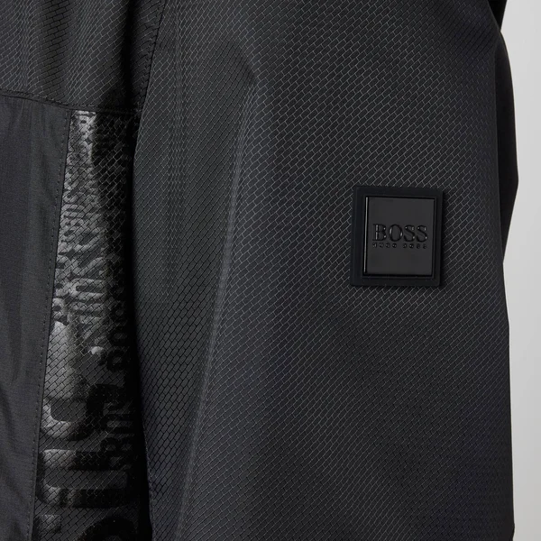 Boss Water-Repellent Recycled Men's Jacket - Black