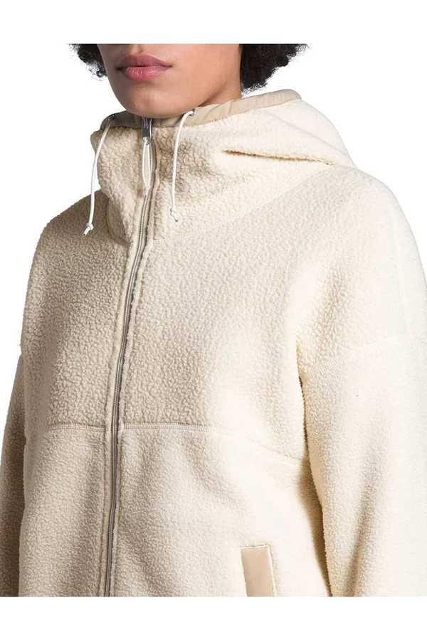 The North Face Women's Cragmont Fleece Full Zip Hoodie, Sand, Size: Small