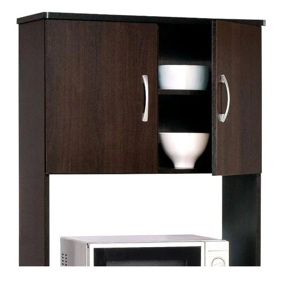 Acme Furniture Quintus Espresso Kitchen Cabinet
