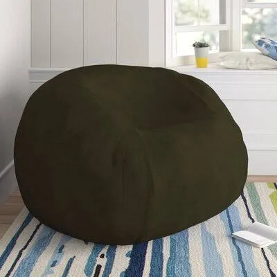 Latitude Run Micro Suede Bean Bag Sofa