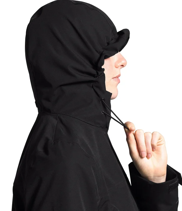 The North Face Women's Westoak City Trench - Large - TNF Black