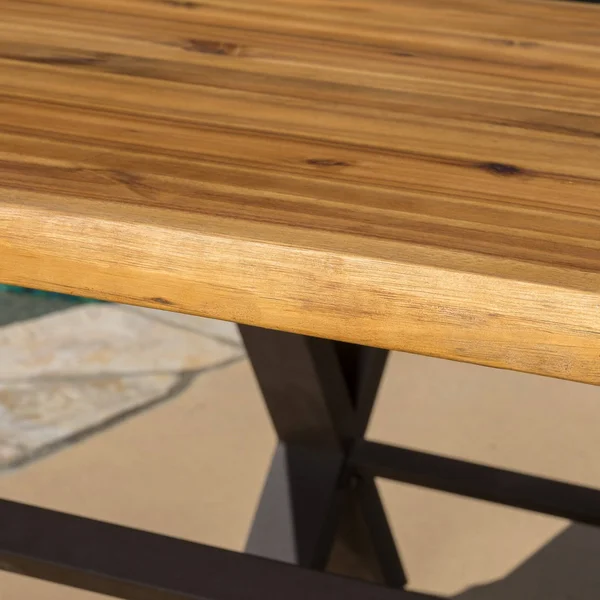 Irving Outdoor 3-Piece Acacia Wood Dining Set
