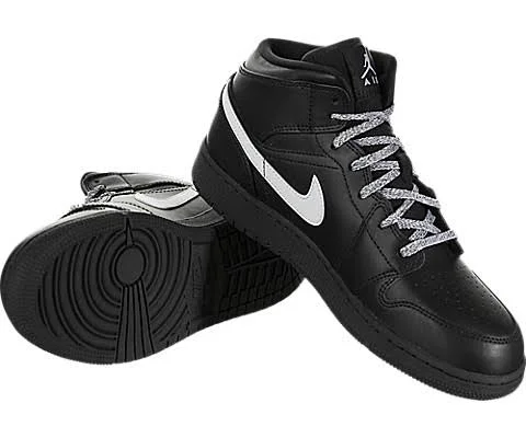 Jordan AJ 1 Mid Black 6.5