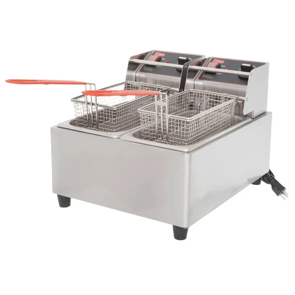 Grindmaster EL2X6 Fryer, Electric, Countertop, Split Pot