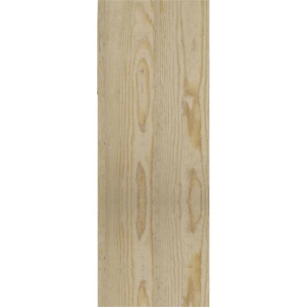 Ekena Millwork 1462870 8x22W x 22x22D x 22x22H Imperial Block Rough Sawn Bracket w/ Offset Brace - Douglas Fir