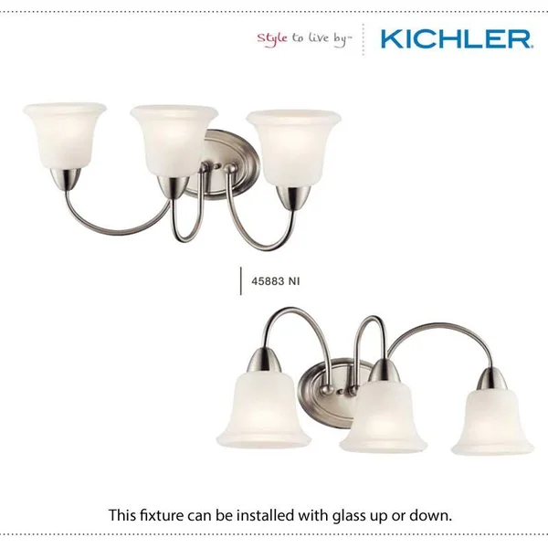 Kichler 45882NI Nicholson Bath 2-Light - Brushed Nickel