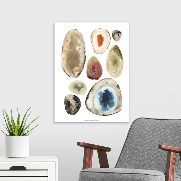Geode Collection I, Canvas Wall Art, 18x24, Great Big Canvas
