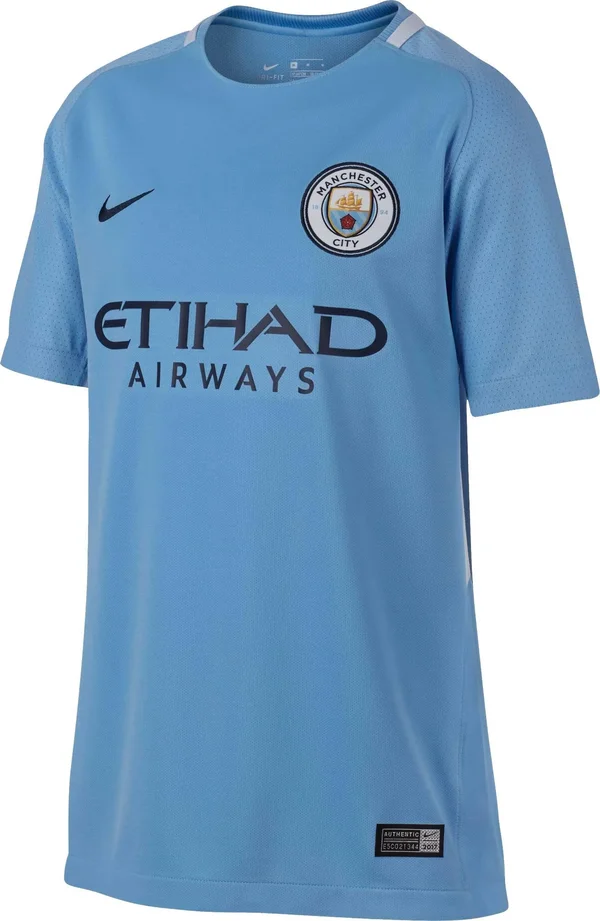 Nike Manchester City Youth Home Jersey 17/18
