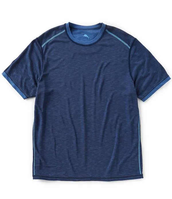 Tommy Bahama Flip Tide Reversible Short-Sleeve Tee - Mens, S, Emerald
