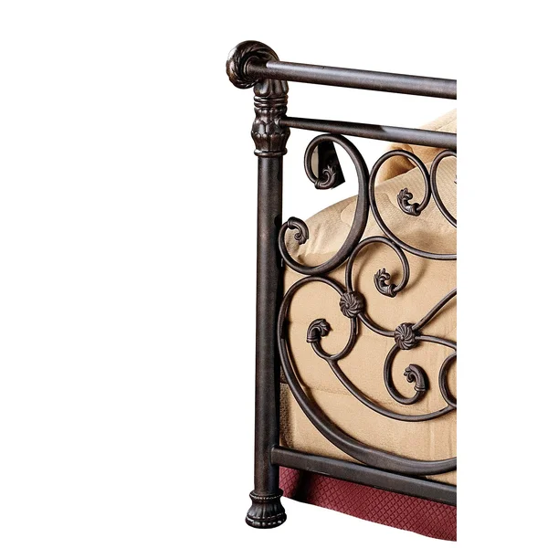 Gracewood Hollow Zine Brown-Finished Bed Set (Queen - Antique Brown)