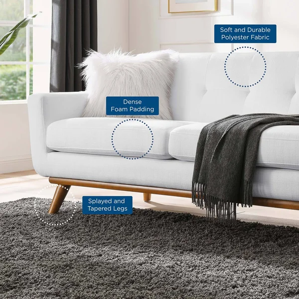 Modway Engage Left-arm Loveseat - Teal