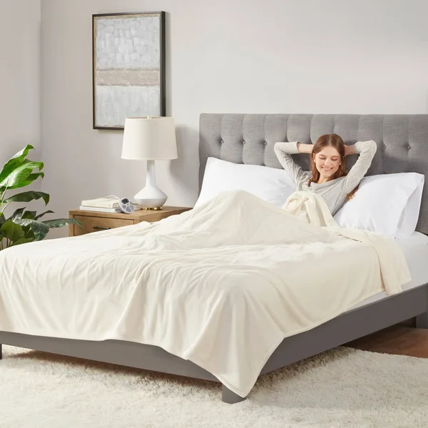 Plush Heated Blanket - Twin ST54-0086