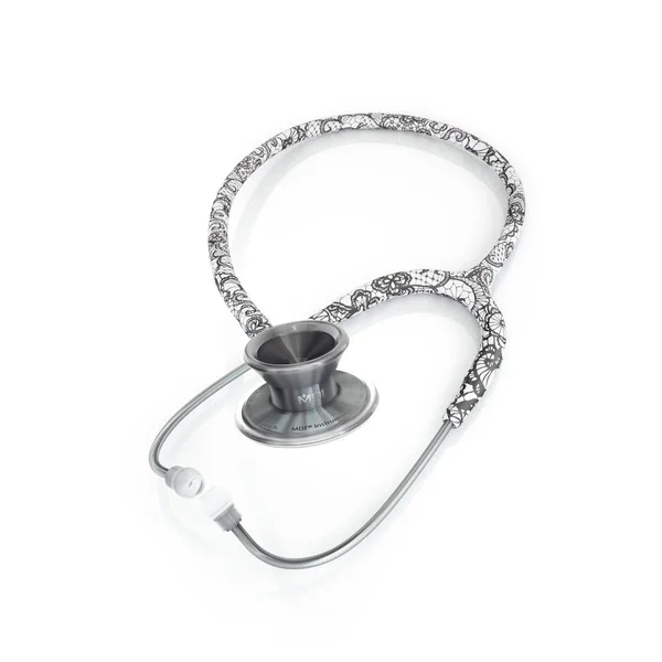 MD One Epoch Titanium Adult Stethoscope - Moulin Blanc - Gray