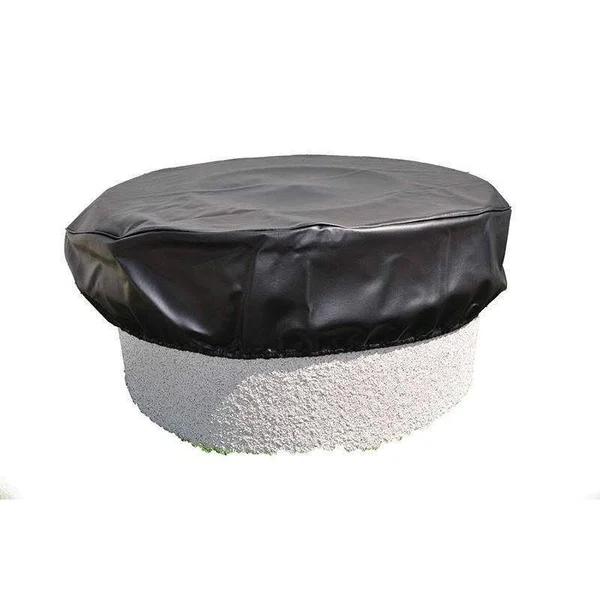 HPC 45x22 Round Vinyl Fire Pit Cover