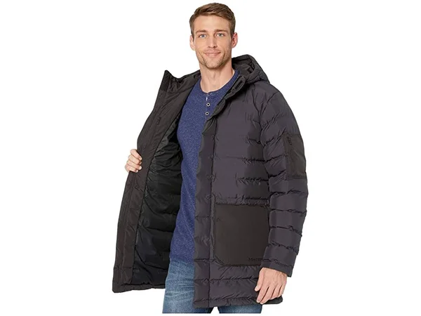 Marmot Alassian Featherless Parka - Men's Black - M