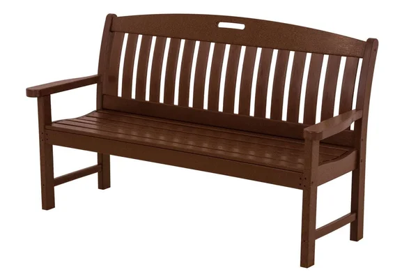 POLYWOOD Nautical 60x22 Bench - Mahogany